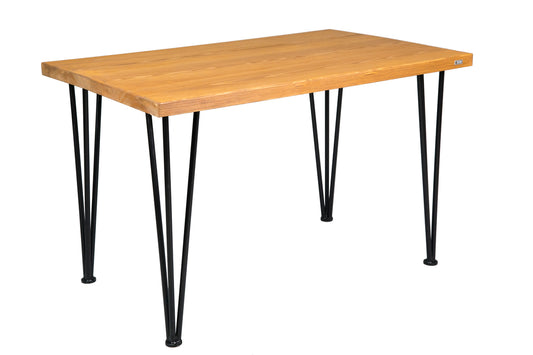 Wooden Hairpin Dining Table